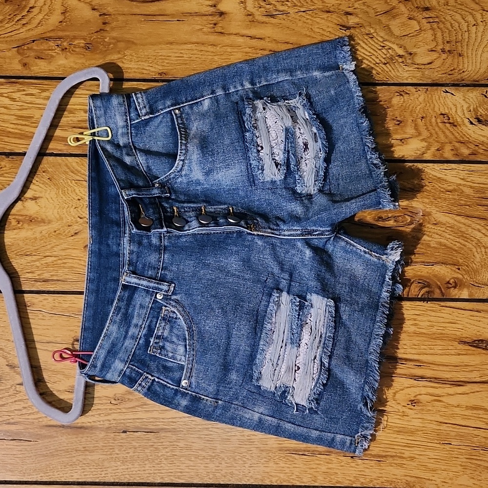 New Shorts Boutique Small ●Bees & Jars patchwork!